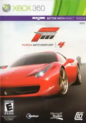 Forza Motorsport 4 (USA) box cover front